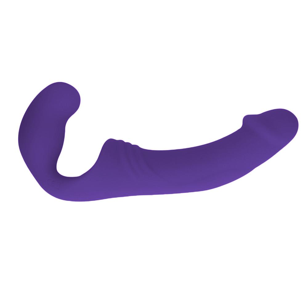 Vibrador Doble Rider Strapless — Motor Dual, 10 Funciones + Turbo & Estimulación Anal y Vaginal Simultánea