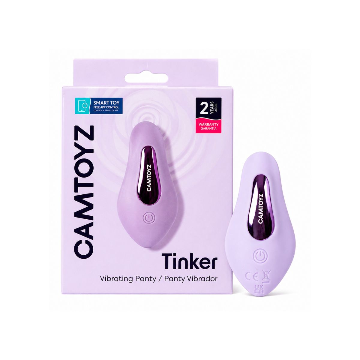 Vibrador para Panty Tinker — 9 Modos, Control por App & Placer que Llevas a Todas Partes