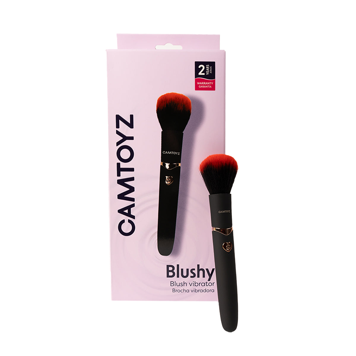 Vibrador Blushy Majestic — Parece una Brocha. Vibra como Nada que Hayas Probado.