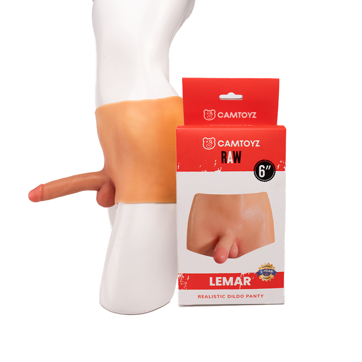 Lemar Panty Realista con Dildo Anatómico Camtoyz — Fantasía, Realismo & Libertad Total