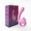 Estimulador con Lengua Lissa Camtoyz — Cabeza Rotatoria, Lengua Vibradora & Doble Placer Simultáneo