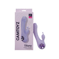 Vibrador Doble Tifany — Pulsante, Sumergible & Placer que Replica la Penetración Real