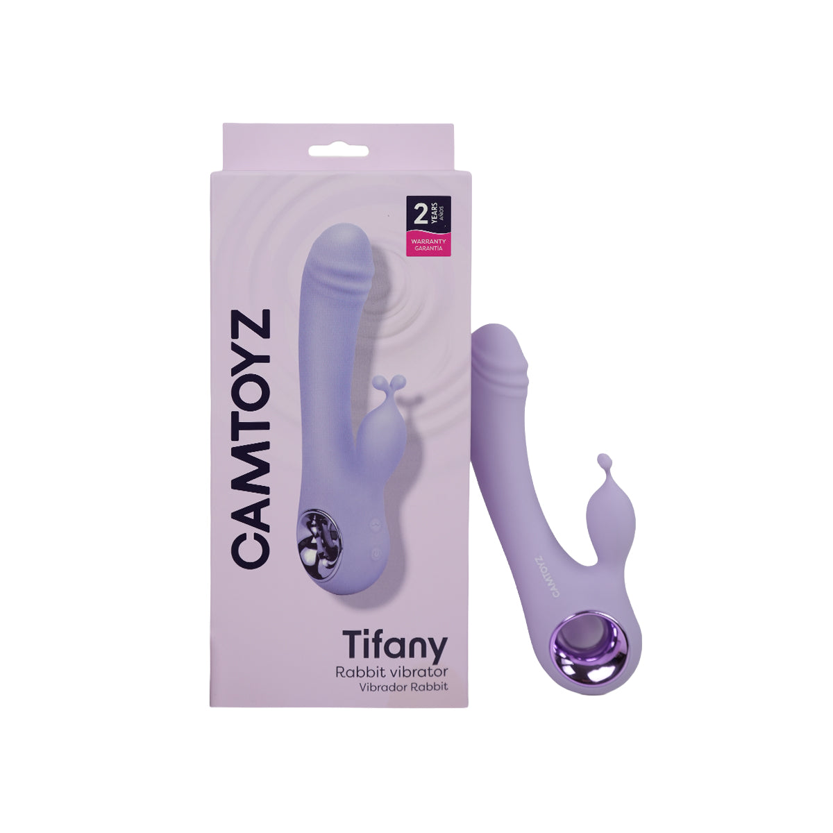 Vibrador Doble Tifany — Pulsante, Sumergible & Placer que Replica la Penetración Real