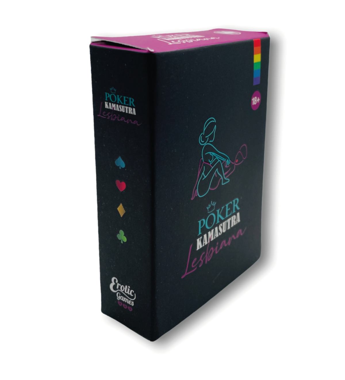 Juego de Cartas Póker Kamasutra Lesbi — Poses Únicas & Penitencias Atrevidas