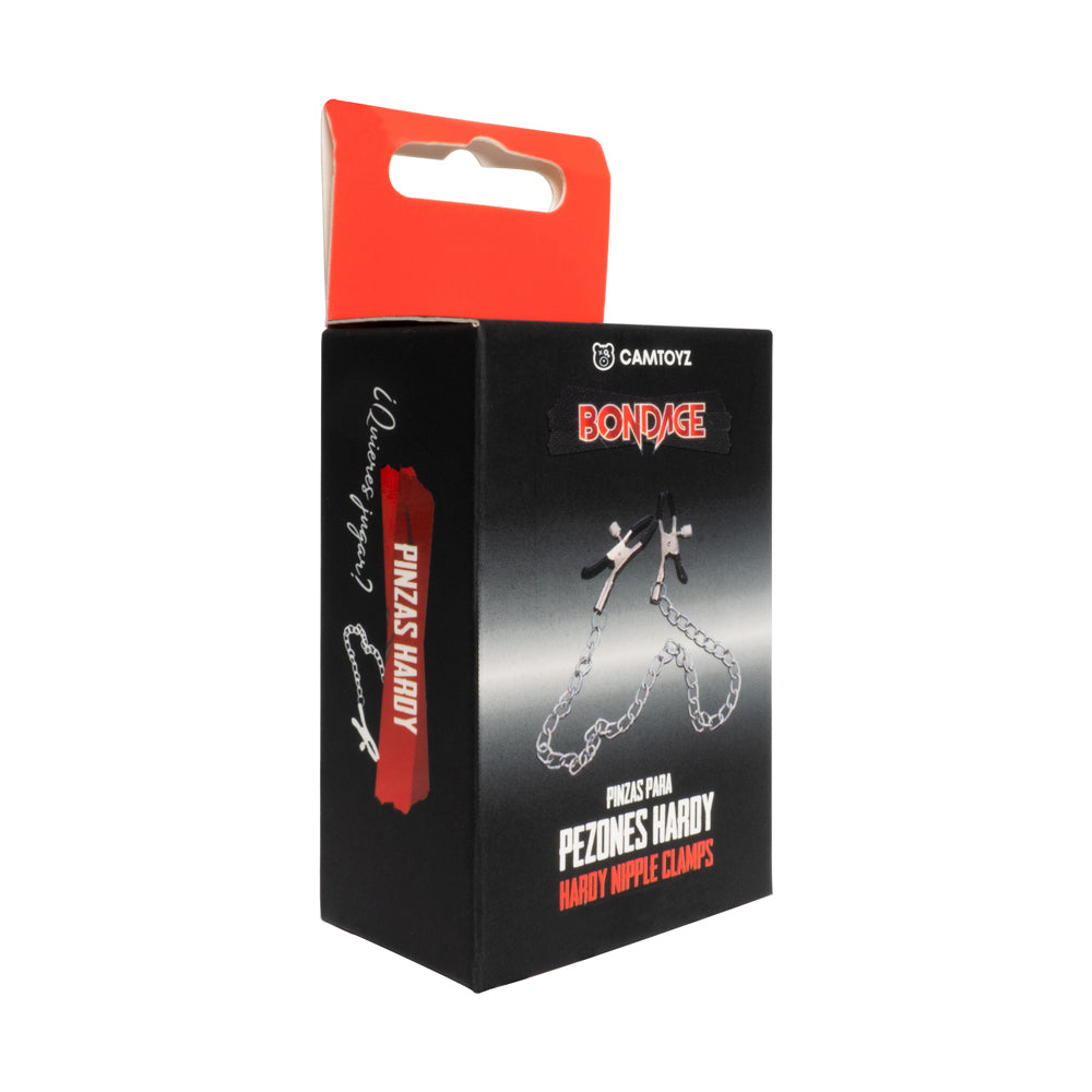 Pezonera Hardy con Cadena — Presión Graduable & Placer Sensorial