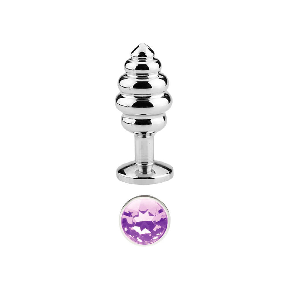 Plug Anal Metálico con Joya Aquiles