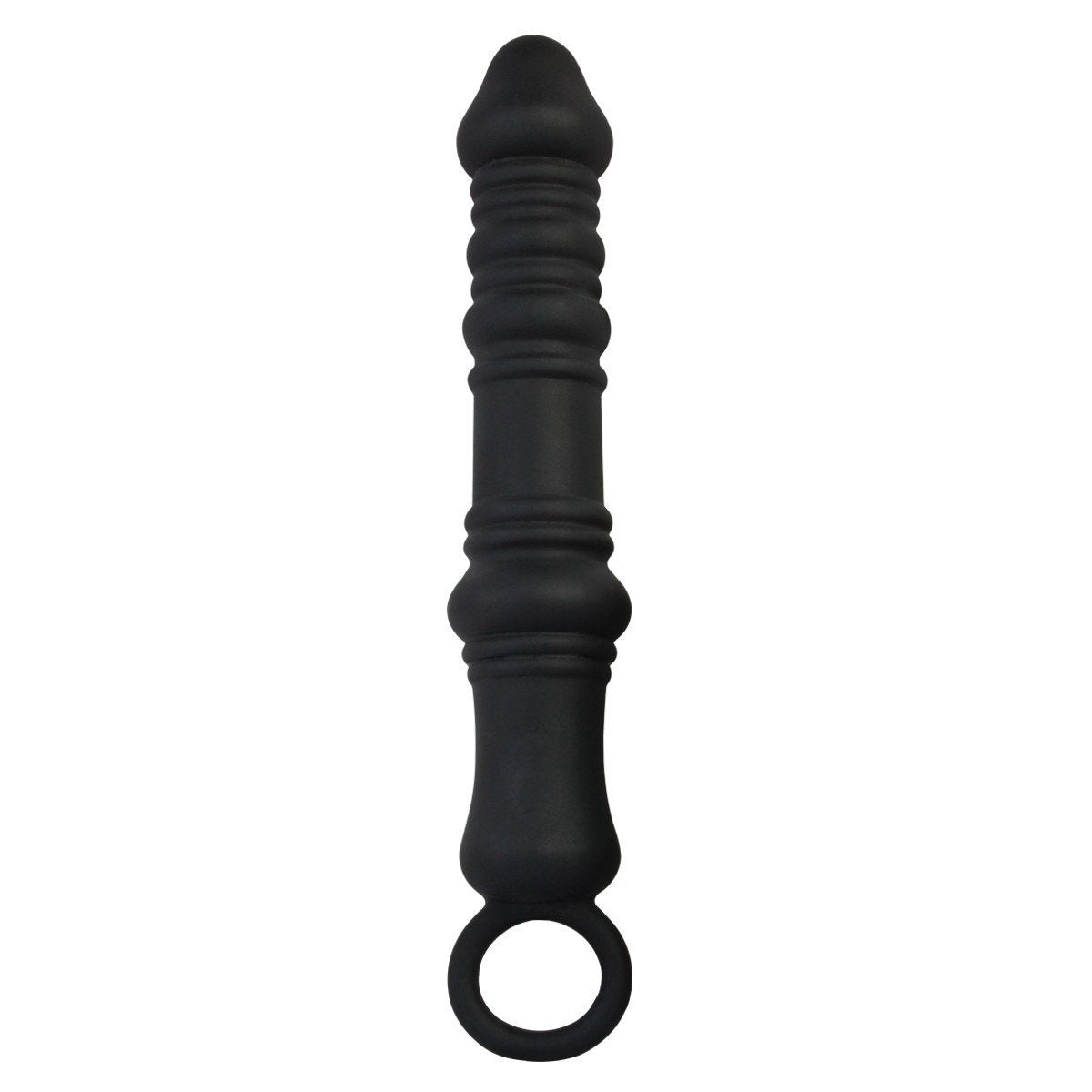 Plug Anal de Silicona Tritón — Cuentas Espaciadas, Largo Alcance & Éxtasis Anal Total